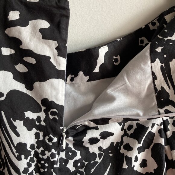 Talbots Black & White Size 10 Skirt - Picture 8 of 14